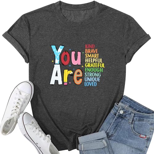 Womens Teacher Shirts Be Kind Tshirt Funny Inspirational Teaching T Shirt Teacher Life Graphic Tees