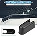 ACROPIX Car Rear Windshield Wiper Arm Nut Cover Cap Fit for Ford Edge - Pack of 1 Black