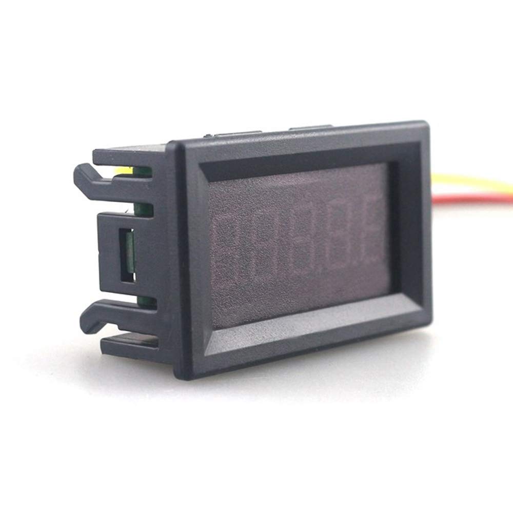 Voltmetro Digitale 12v DC 0 30V Mini 3 Digital Display Voltmeter Voltage Tester Meter Blue LED Screen E V Meter - Foto 9