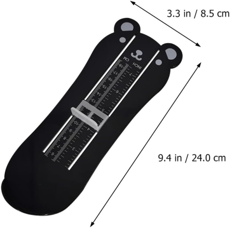GALPADA 2pcs Foot Measuring Device with CM and Inch Scales, ABS