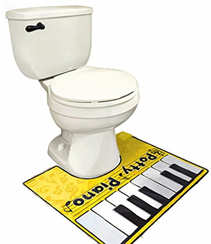 Comercial Framan Alfombrilla de baño Musical Piano