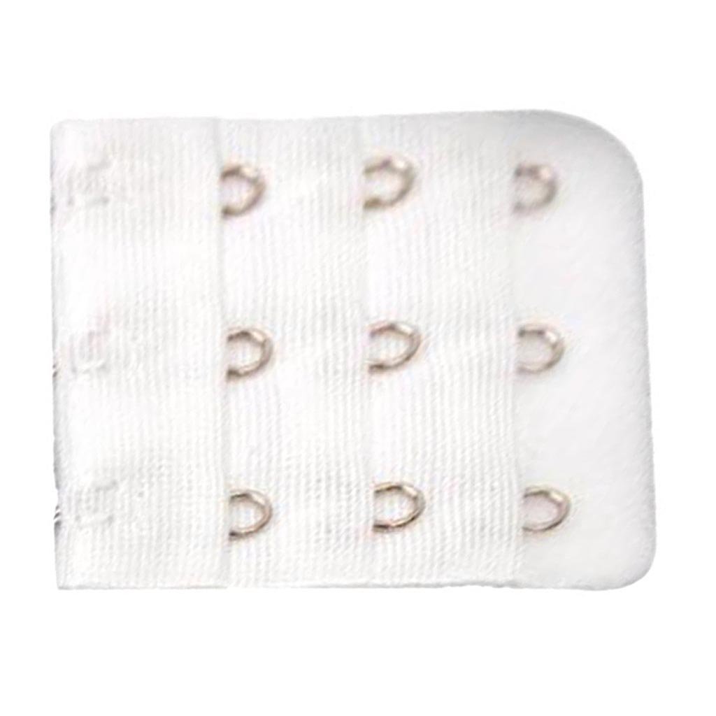 Imported White 3-Eye Hook Bra Extender-picture-39