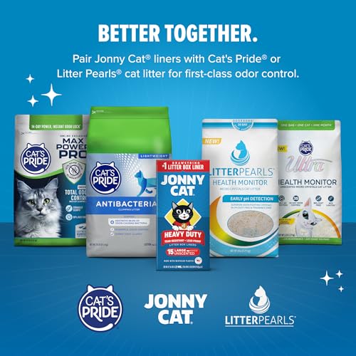 Image of Jonny Cat Heavy Duty Litter Box Liners, Jumbo, 15ct
