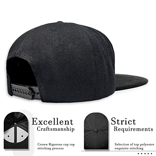 Snapback Hats For Men Fitted Rose Flower Gaming Trucker Dad Black Flat Bill Adjustable Baseball Cap Brim Gorras Para Hombres Originales Snap Backpack Gift Dad Husband Boy Friend Brother Grandfather #TOP4