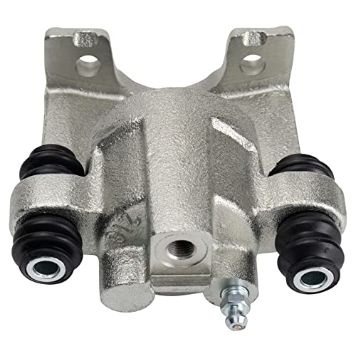 image for TRQ Rear Driver and Passenger Side Brake Caliper Set Caliper Brackets 