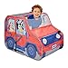 Bluey Heeler 4WD Pop-Up Tent for Kids, Easy Storage Pop Up Play Tent with Door, Windscreen, & Peep Window, Outdoor Toddler Playhouse for Ages 2+