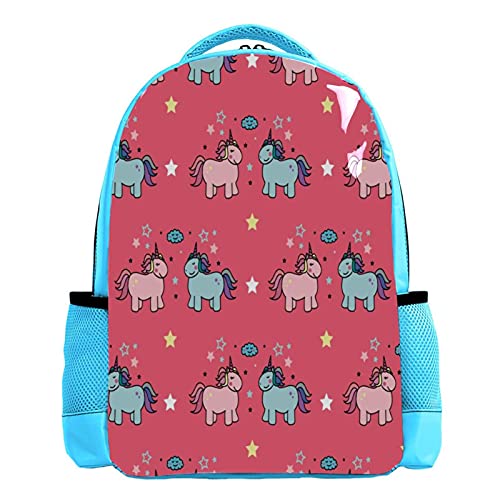 Sac à dos garçon motif licornes résistant pour ranger toutes les affaires