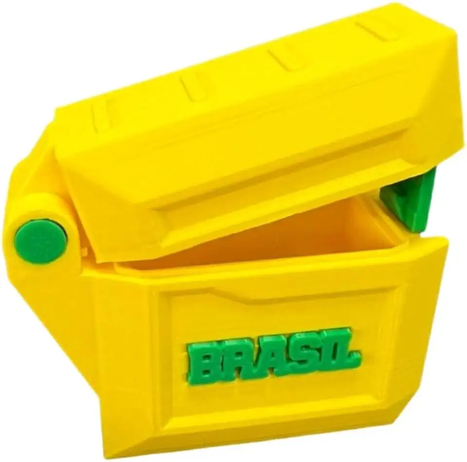 Porta Figurinhas Brasil - Organizador de Colecionáveis