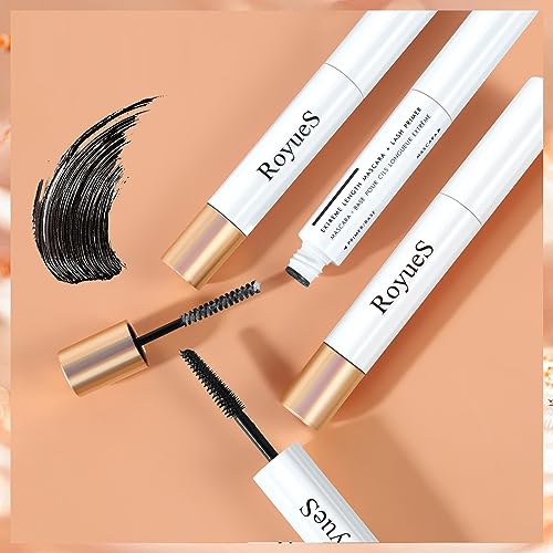 Mascara Primer Lashes Mascara Two Step With Primer For Maximum Impact, Length And Curling Buildable Formula,Double-Ended Volume Set - Image 7