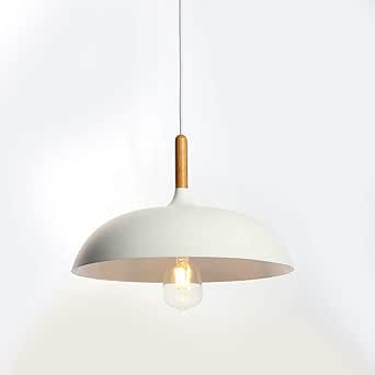 Chrasy Lampadario A Sospensione Industriale E27 - Gabbia Metallica Nera, Stile Vintage, Lampadina Esclusa