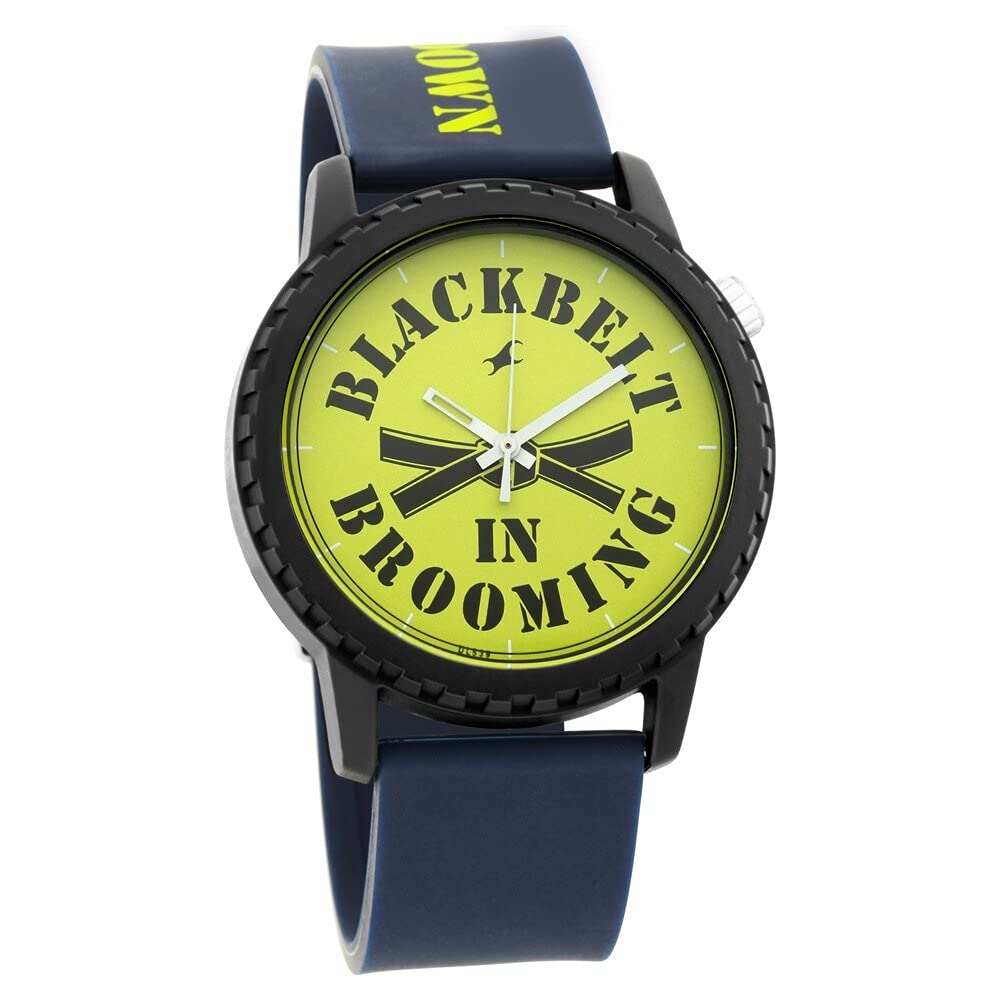 Fastrack Silicone Analog Green Dial Unisex-Adult Watch-38039Pp20W (B099WQ8J9H) Amazon Price History, Amazon Price Tracker