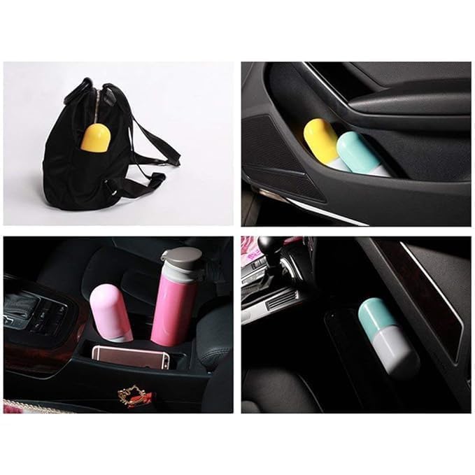Image of NJK PURNASHAKTI Creative Capsule Case Umbrella Lightweight Waterproof UV Protection Mini Compact Foldable Design Travel Umbrella For Men and Women (Assorted)