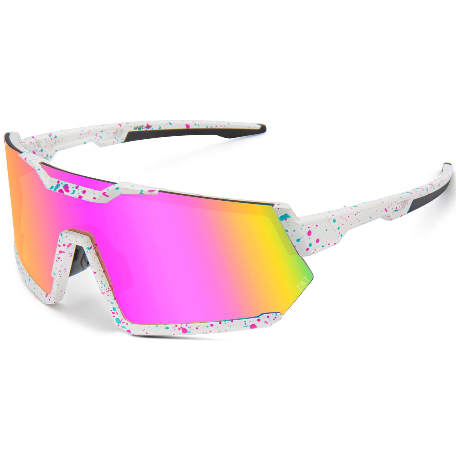 Z87 Occhiali da sole per uomo donna sicurezza sport occhiali da sole running ciclismo ANSI Z87 TR90 Telaio UV400 8001 Protezione