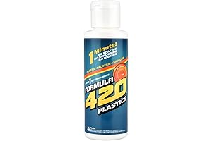 Plastic & Acrylic Cleaner: The 420 Formula for Spotless Surfaces