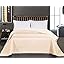 Cobertor de Cama Beige/Natural Piero 220 x 240 cm