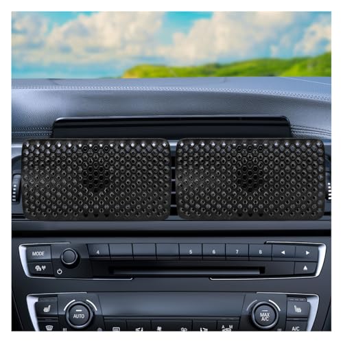 Tuxihapp 2PCS Car Air Vent Wind Deflector, ABS Car Dashboard Air Vent Clip, Essential Automotive Interior AC Outlet Exhaust Grille Accessories for Cars, RVs, ATVs (Large)