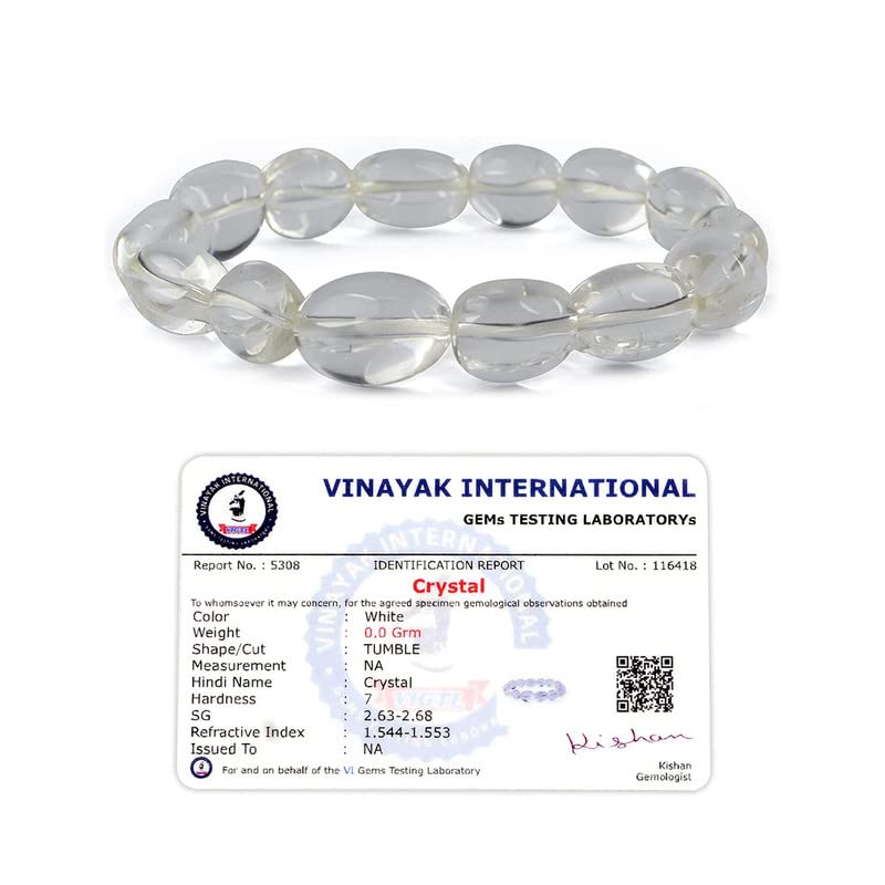 Bracelet de quartz clair Aleafa, cadeau spirituel de Reiki