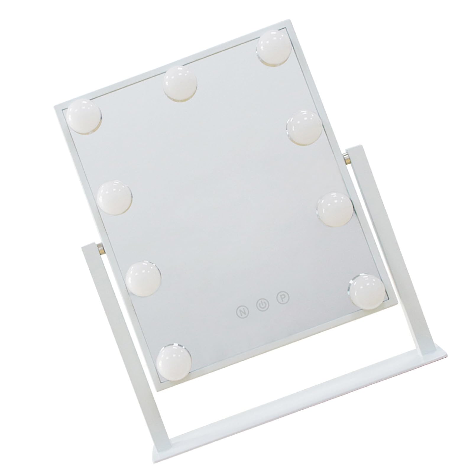 Miroir de maquillage LED pour coiffeuse et mise en beauté à domicile