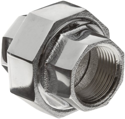 Get Discount Offer Chrome Plated Brass Pipe Fitting, Union, 2" NPT Female