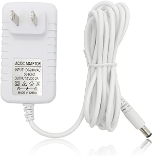 Duetsoothe Power Cord, 5V Adapter Replacement for Graco Swing Dreamglider/Duoglider/Simple Sway Swing and Nova Baby Swing, 6 ft Charger Cable