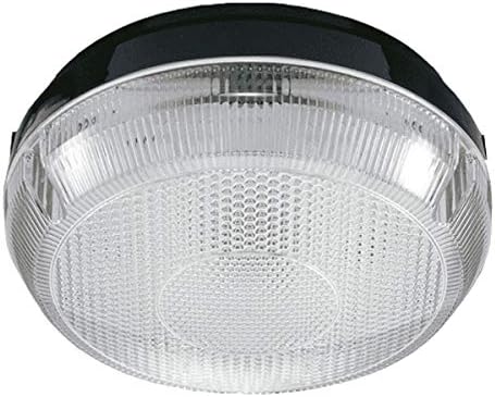 Thorn 96230497 LER128ZPRB Leopard Bulkhead Light Black/Prismatic 28 Watt 2D