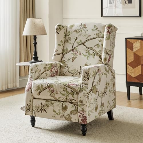 Kensington Hill Birdsong Script and Bird Patterned Recliner