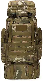 Mochila Cargueira Camping Impermeável 80l Tática Trilha
