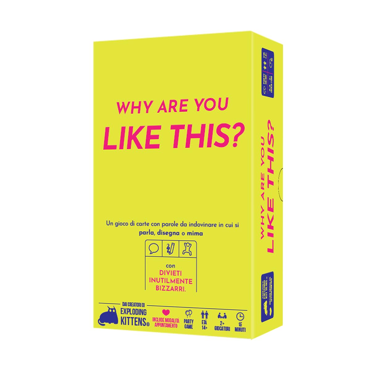 Asmodee Why Are You Like This? Gioco Da Tavolo – Party Game Esilarante, 14+ Anni, 2+ Giocatori, Italiano