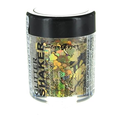Stargazer Gold Heart Cosmetic Glitter Shapes Cover