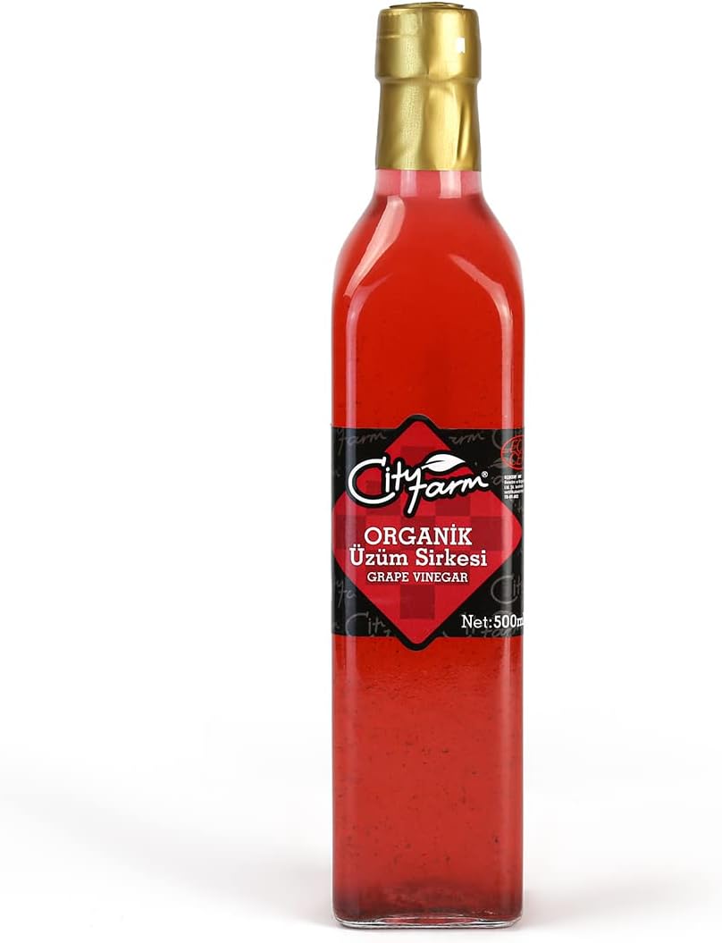 CityFarm Organik Üzüm Sirkesi 500 Gr