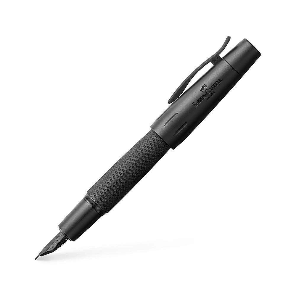 E-Motion Pure Black Fountain Pen – Medium Nib
