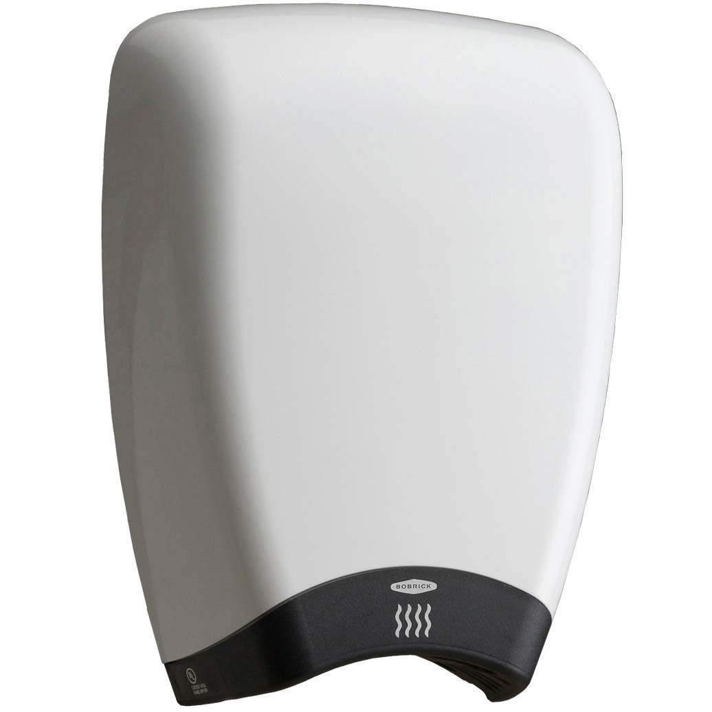 Bobrick TerraDry B-7180 Hand Dryer, White, 110-120V (New Design)
