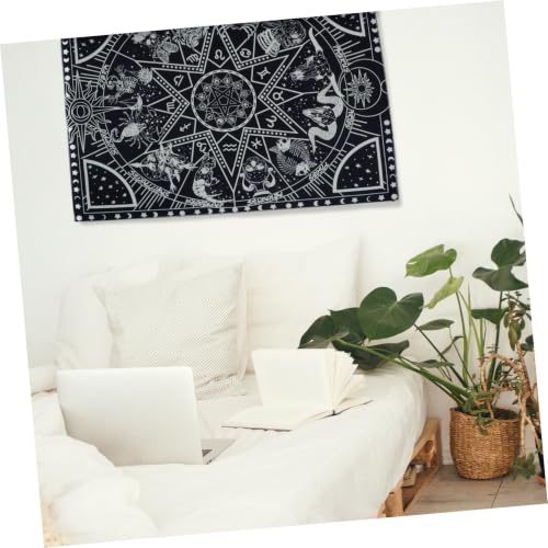Tapiz de pared para fiestas BIUDECO, decoración textil práctica y ligera 4