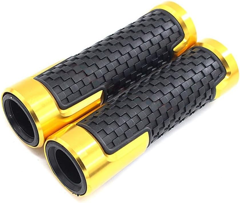 SCUUBE Handlebar Plug for BMW F800GT F 800 GT F800 GT 2013-2017 2014 2015 2016 Motorcycle 7/8" CNC Handle Bar Handlebar Grips Ends Cap Plugs Accessories (Color : Gold)