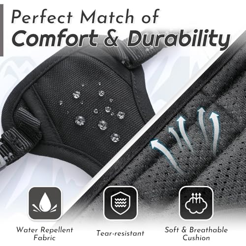 Image of Eagloo Dog Harness for Small Dogs, No Pull Pet Vest with 2 Leash Clips