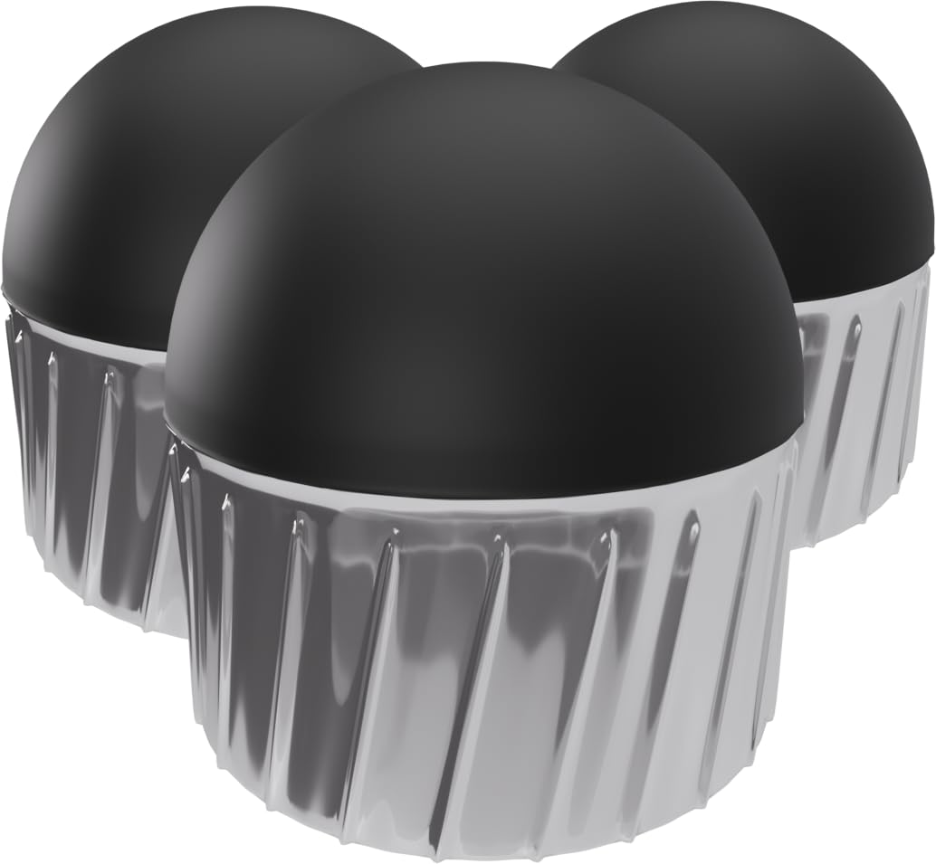 T4E RUB 68 Prec Lot de 50 balles de paintball en caoutchouc calibre 0,68 Noir