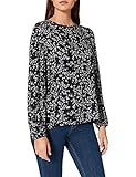 Blusa de manga larga, con escote redondo