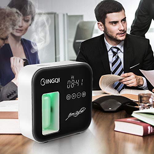Ingqi Nebulizing Aroma Aromatherapy Professional Grade Diffusers, Nanometer Atomization Technology Spray Scent Diffuser Only Work For Pure Essential Oil ,50Ml Essential Oil Can Last For 2 Months #TOP3