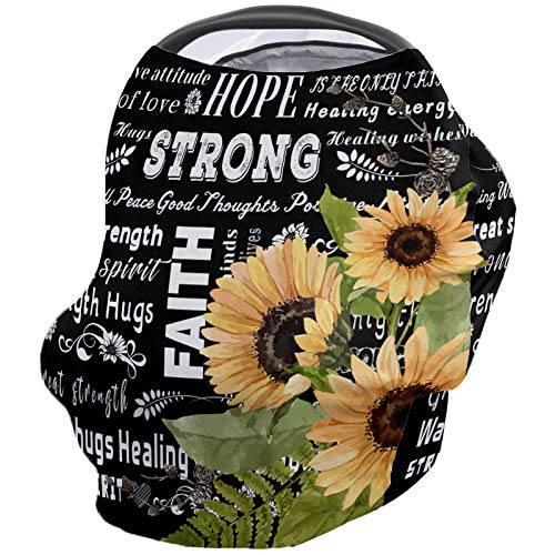 授乳ケープ 人気 ポンチョ 授乳カバー プレゼント 積極的 プレゼント 向日葵 黒い 母乳育児スカーフ 360度安心 伸縮性 通気性 授乳服 ベビーカーカバー 出産祝い フリーサイズ ショッピングスカーフ ショール