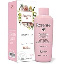 100% Pure Natural Vegan Turkish Rosewater 300ml/10 oz Hydrating Rose Water Face Toner No Additives, No Chemicals, No Preservatives
