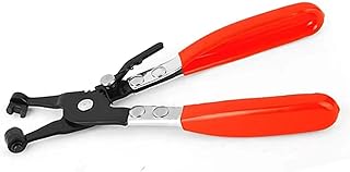 Warmword Hose Clamp Plier Auto Repair Tool,for Removal and Installation of Ring-Type or Flat-Band Hose Clamps