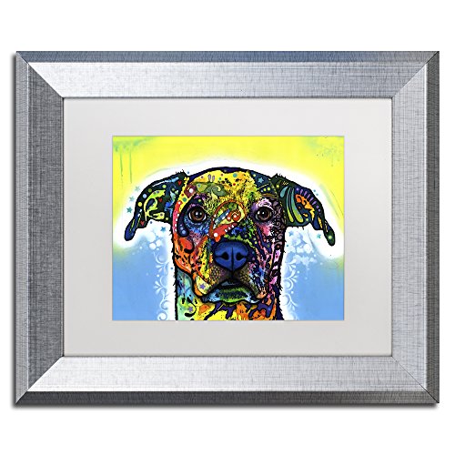 Trademark Fine Art Fiesta by Dean Russo in Silver Frame, 11 by 14", White Matte by Trademark Fine Art - Used condition - US$27.83