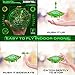 Force1 Scoot Hand Operated Drone for Kids or Adults - Hands Free Motion Sensor Mini Drones, Easy LED Indoor Rechargeable Flying Ball Drone Toy for Boys and Girls (Green)