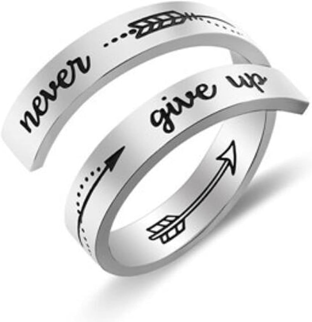 Amazon.com: Titansten Keep Funking Going rings,Inspirational Ring for ...