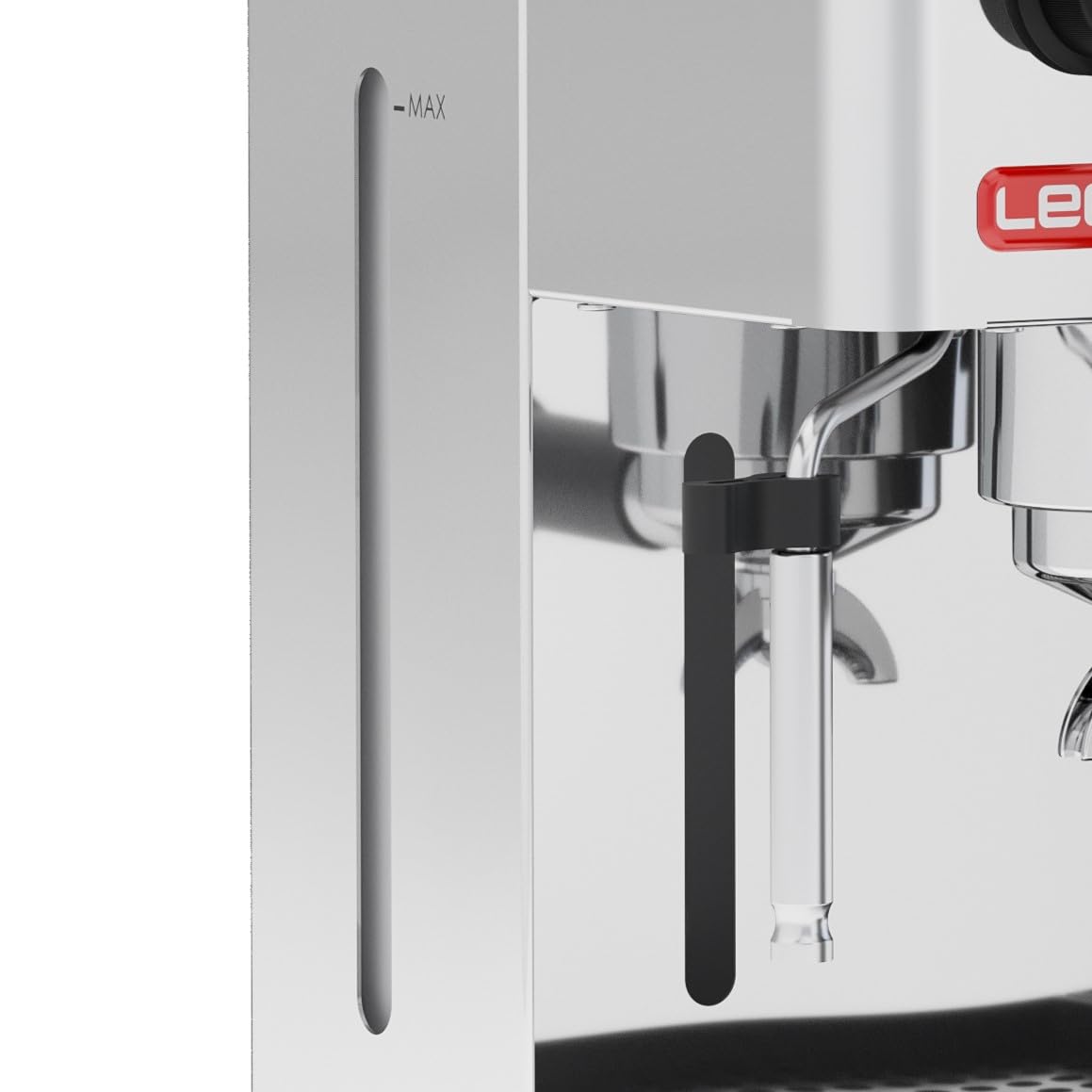 Lelit Anita Machine à Café - Avec Moulin à Café Intégré & Mousseur à Lait - PL042EM - Acier Inoxydable Poli - Argent