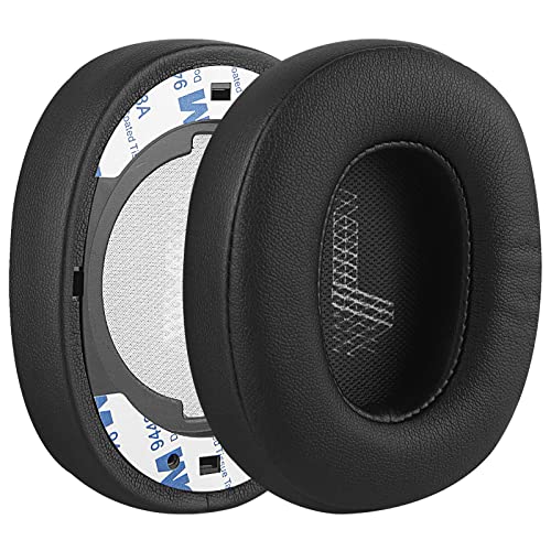 Geekria QuickFit Replacement Ear Pads for JBL E55BT Headphones Ear Cushions, Repair Parts (Black)