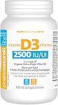 Prairie Naturals Vitamin d3 cholecalciferol 2,500iu softgel, 550 Count