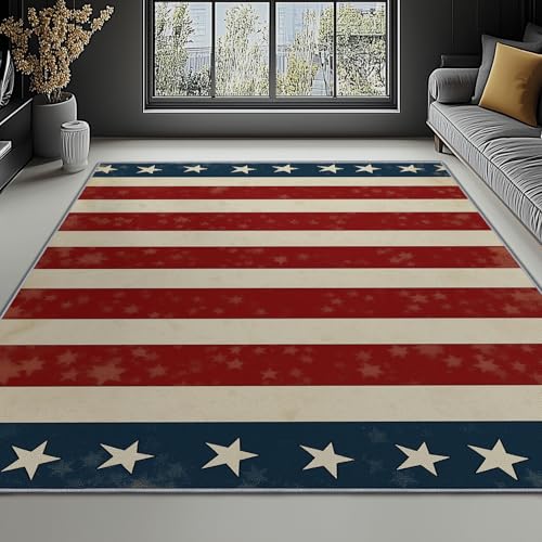 Tapis entree interieur 160x230 poil ras doux retro