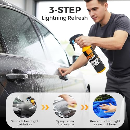 Spray Cerámico Hidrofóbico Nano para Coche 2 Piezas miniatura 2