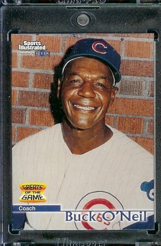 1999 Fleer Sports Illustrated Greats of the Game Baseball Card #59 Buck O'Neil